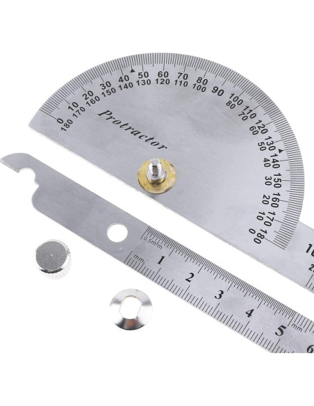 Regla de Ángulo Ajustable FLXDirect de Acero Inoxidable 250x300mm Regla de Ángulo Ajustable FLXDirect de Acero Inoxidable 250x300mm