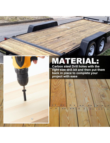 Tornillos Autoperforantes Blulu 200 Piezas 5/16-18 x 7.94 cm