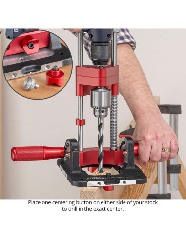 Guía de Taladro Deluxe Woodpeckers AutoAngle 40