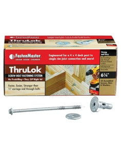 Tornillos para Madera FastenMaster ThruLok 14 x 15.88 cm 24 pz