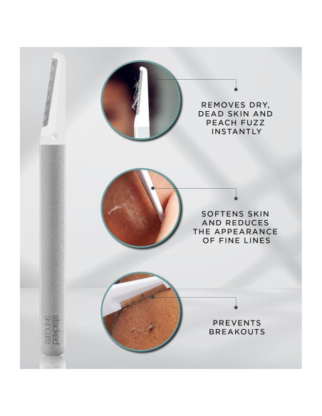 Afeitadora Facial Profesional StackedSkincare - Dermaplaning