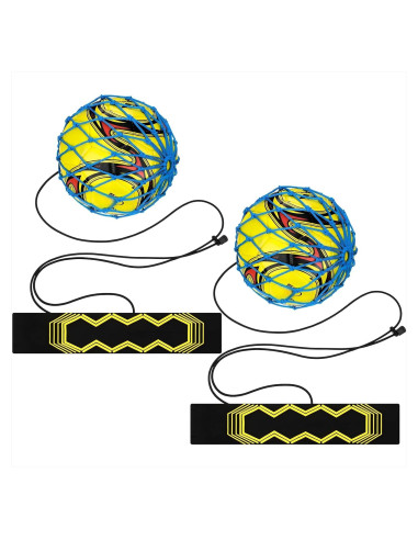 Entrenador de Fútbol en Solo Civaner 2 Pcs Ajustable para Niños y Adultos