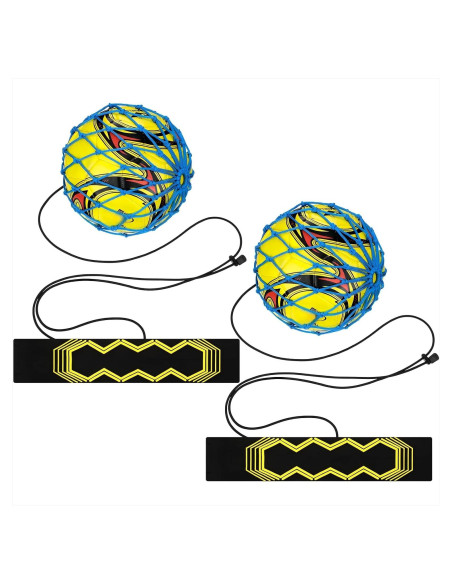 Entrenador de Fútbol en Solo Civaner 2 Pcs Ajustable para Niños y Adultos