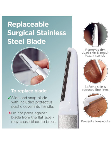 Afeitadora Facial Profesional StackedSkincare - Dermaplaning