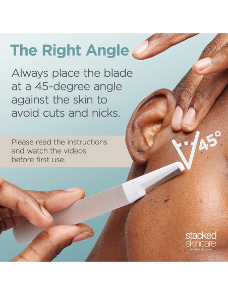 Afeitadora Facial Profesional StackedSkincare - Dermaplaning