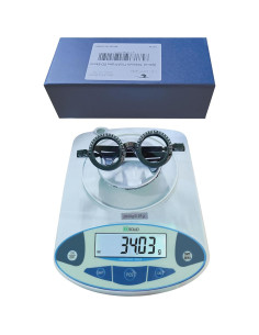 Armazón de Lentes de Prueba Titanio UCanSee 64mm Ultra Ligero 2