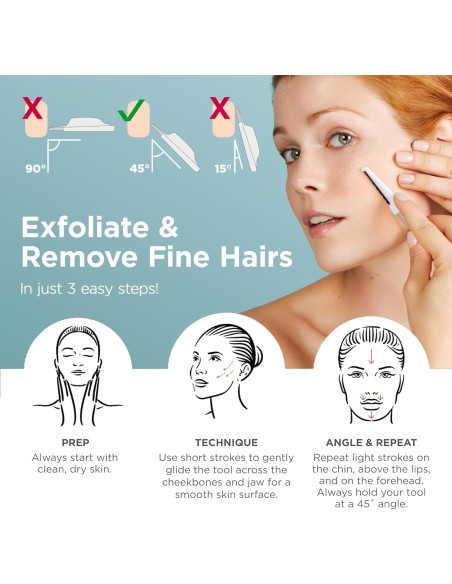 Afeitadora Facial Profesional StackedSkincare - Dermaplaning