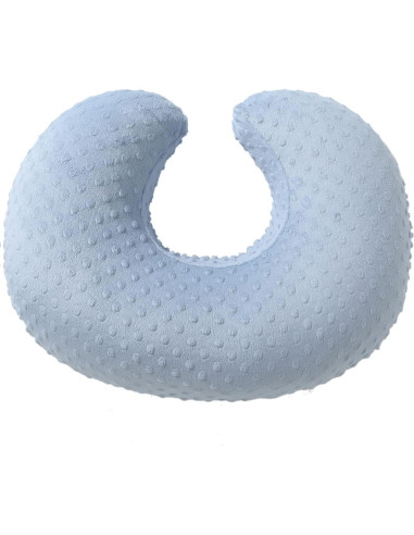 Funda de Almohada de Lactancia Blackleaf Baby Azul Estándar