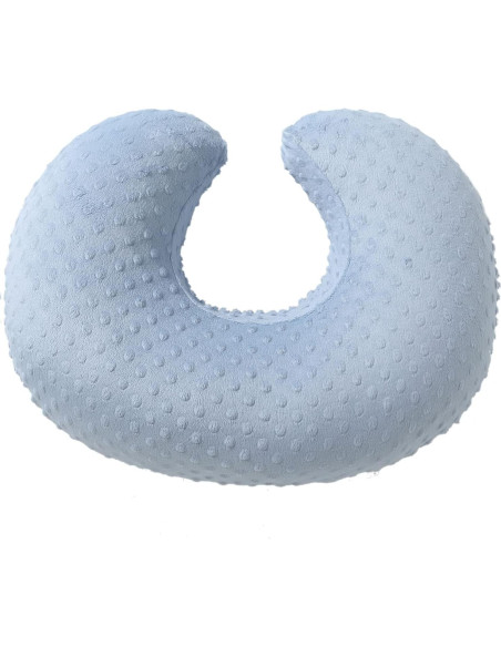 Funda de Almohada de Lactancia Blackleaf Baby Azul Estándar