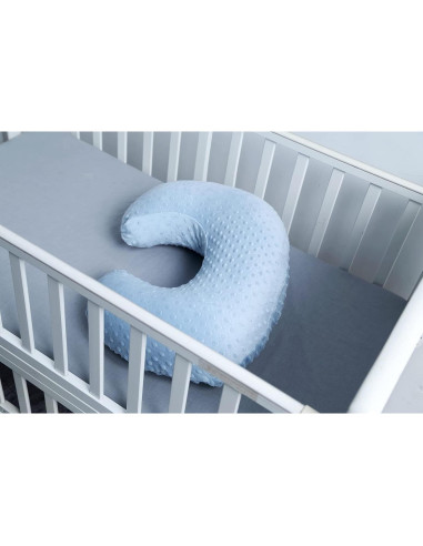 Funda de Almohada de Lactancia Blackleaf Baby Azul Estándar