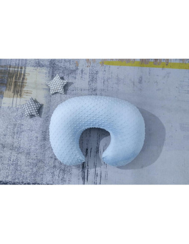 Funda de Almohada de Lactancia Blackleaf Baby Azul Estándar