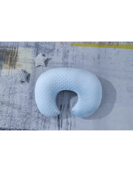 Funda de Almohada de Lactancia Blackleaf Baby Azul Estándar