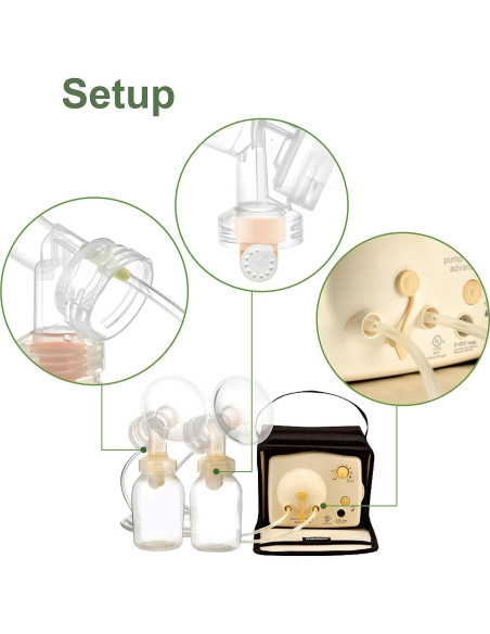Partes de bomba Maymom para Medela Pump in Style 15mm