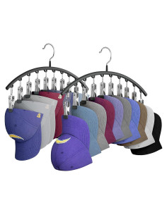 Perchas para Sombreros Yecuip - Organizador de Closet con 10 Clips