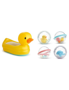 Munchkin Patito Baño Inflable con Alerta de Calor y Juguetes