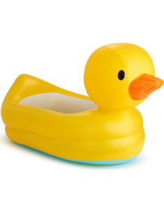 Munchkin Patito Baño Inflable con Alerta de Calor y Juguetes 2