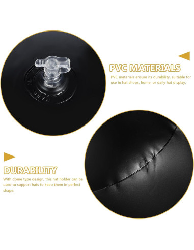 Soporte Inflable para Sombreros Cabilock 3 Piezas PVC