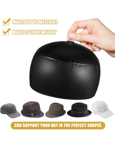 Soporte Inflable para Sombreros Cabilock 3 Piezas PVC