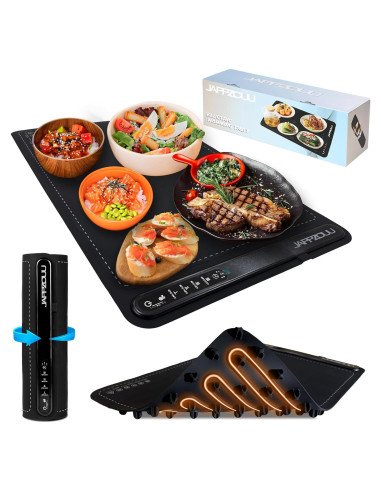 Alfombrilla Calentadora Eléctrica JAPPZOUU 60.96x40.64 cm 4Temp