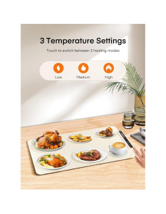 Alfombrilla Calentadora FOHERE 250W Silicona Grado Alimenticio 2