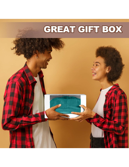 50 Cajas de Regalo para Gorras DoubleFill con Ventana Transparente