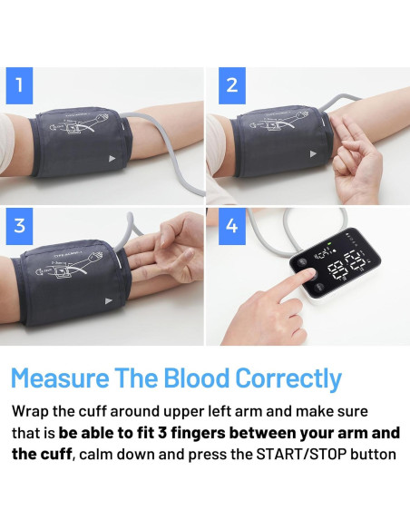 Monitor de Presión Arterial Digital Jamr C02 LED 2 Usuarios