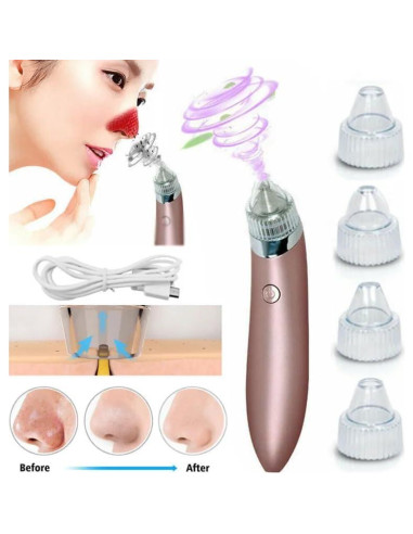 Aspiradora Eléctrica de Puntos Negros ZENARA AS23DT6 - Limpieza Profunda