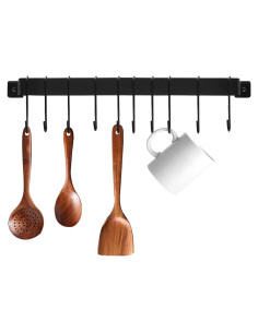Soporte de Utensilios de Cocina DREAMWENF con 10 Ganchos en S
