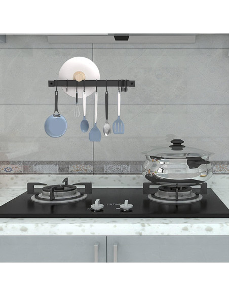 Soporte de Utensilios de Cocina DREAMWENF con 10 Ganchos en S