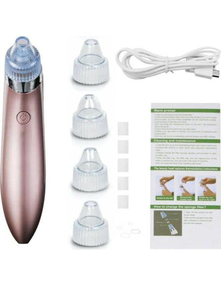 Aspiradora Eléctrica de Puntos Negros ZENARA AS23DT6 - Limpieza Profunda