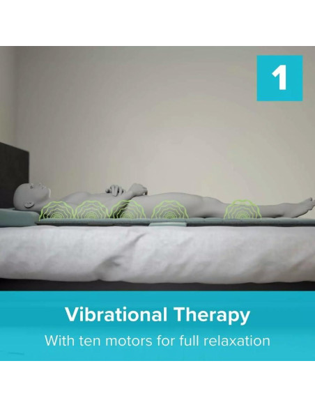 Sistema de Masaje eZwell Remedy - 3 en 1 Shiatsu y Calor