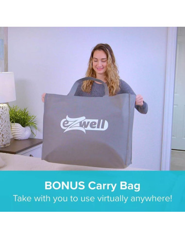 Sistema de Masaje eZwell Remedy - 3 en 1 Shiatsu y Calor