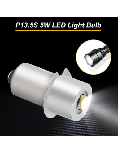 Bombilla LED 5W eecoo para Linterna 24V 200 Lúmenes