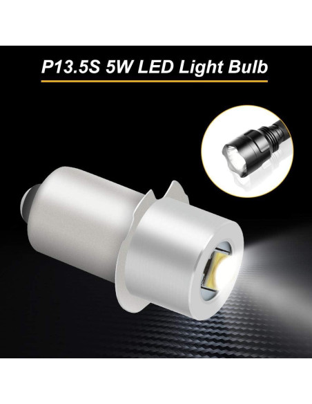 Bombilla LED 5W eecoo para Linterna 24V 200 Lúmenes