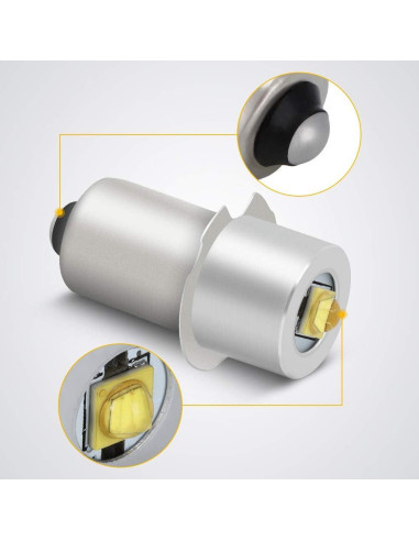 Bombilla LED 5W eecoo para Linterna 24V 200 Lúmenes