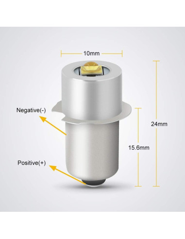 Bombilla LED 5W eecoo para Linterna 24V 200 Lúmenes