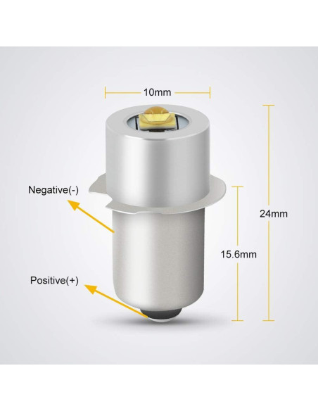 Bombilla LED 5W eecoo para Linterna 24V 200 Lúmenes