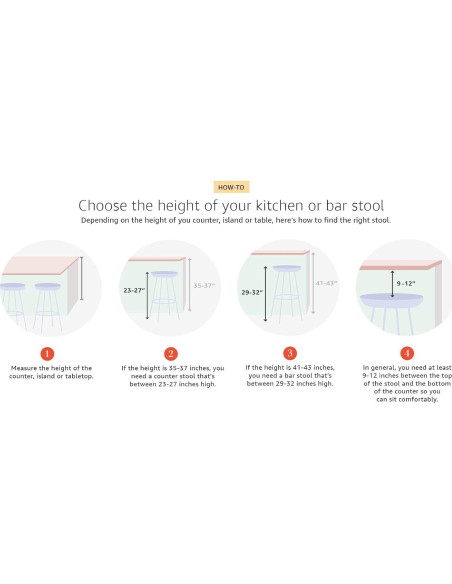 Conjunto de Taburetes de Bar Winsome Kaden 2 Piezas Nogal