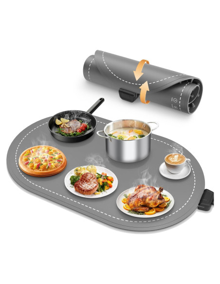 Alfombrilla Calentadora de Comida Seenlast 1.44kg Silicona