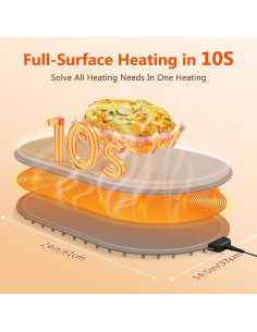 Alfombrilla Calentadora de Comida Seenlast 1.44kg Silicona 2