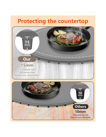 Alfombrilla Calentadora de Comida Seenlast 1.44kg Silicona