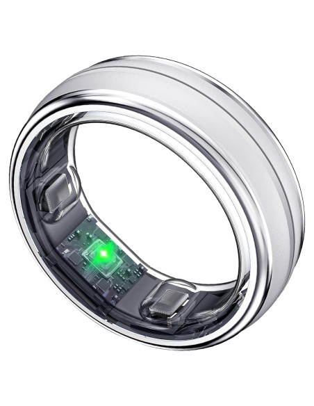 Anillo Inteligente SEEKZERO Plata 11 - Monitoreo de Salud y Fitness Anillo Inteligente SEEKZERO Plata 11 - Monitoreo de Salud y Fitness