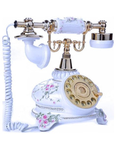 TelPal Teléfono de Disco Rotatorio Retro 1.99kg para Decoración 2