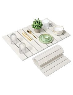 Alfombrilla de Secado Diatomácea Blanco 58x39 cm - DDM100