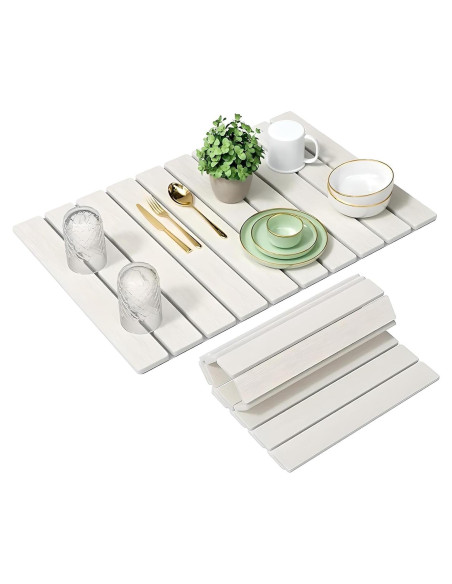 Alfombrilla de Secado Diatomácea Blanco 58x39 cm - DDM100