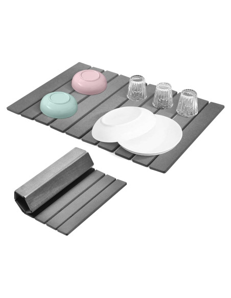 Alfombrilla de Secado de Platos Wishfly 61x40.6cm Diatomita