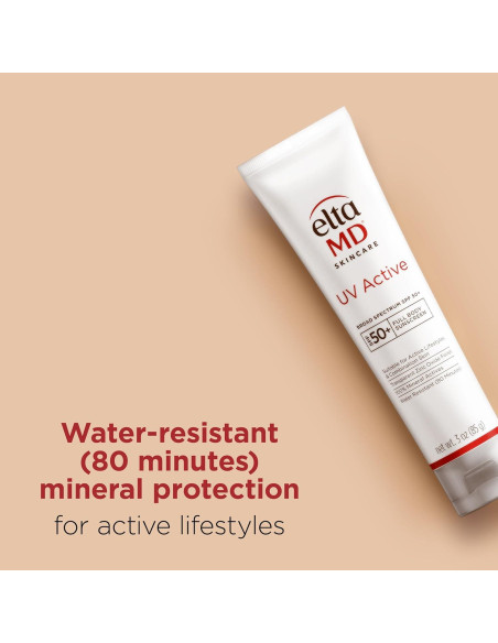 Protector Solar Mineral EltaMD SPF 50+ 85 g Resistente al Agua Protector Solar Mineral EltaMD SPF 50+ 85 g Resistente al Agua