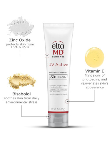 Protector Solar Mineral EltaMD SPF 50+ 85 g Resistente al Agua