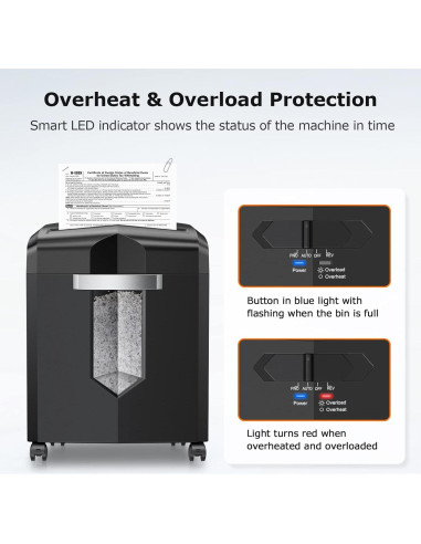 Bonsaii Trituradora de Micro Corte 12 Hojas P-4 60 Minutos