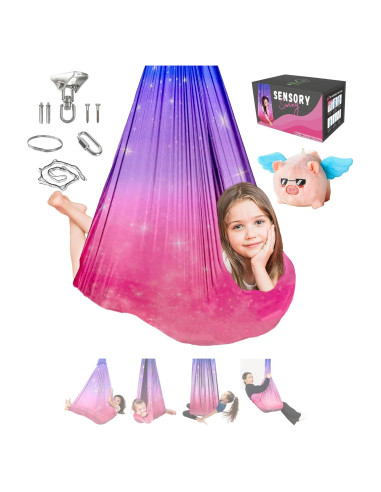 Columpio Sensorial Tibel SS-P con Juguete y 6 Accesorios